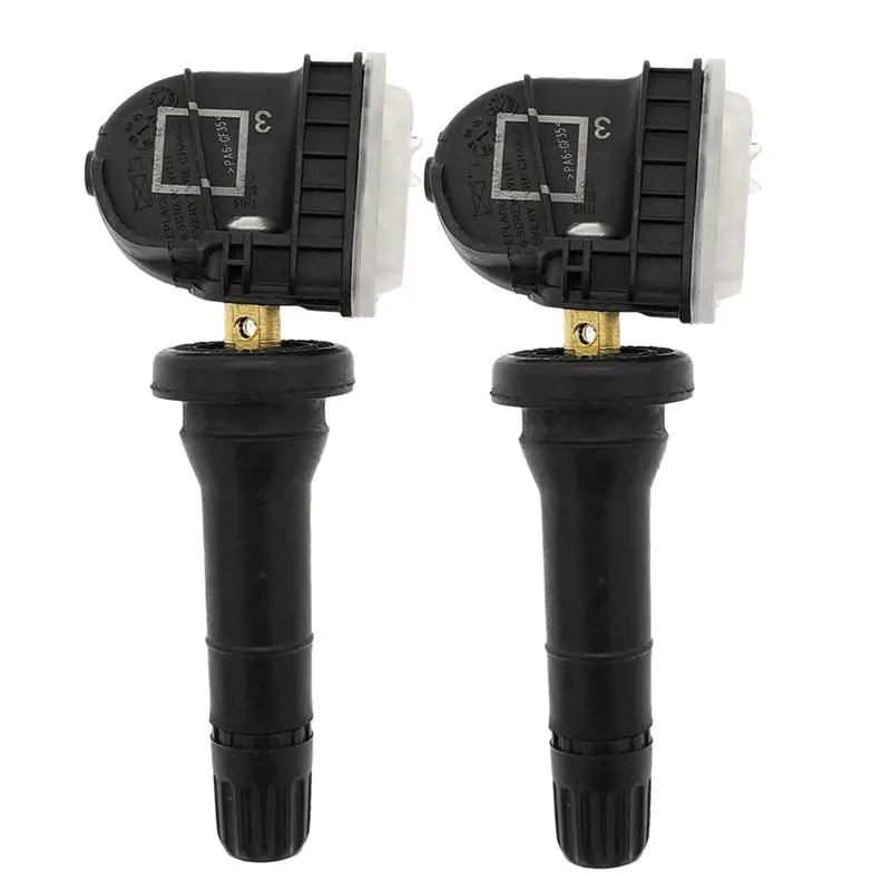 

New 2Pcs 315Mhz Cadillac GMC Sierra For Silverado Buick Enclave Tire Pressure TPMS Sensor 13598771 13598772