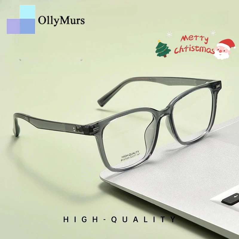 

OLLYMURS Ретро мужские очки оптическая оправа по рецепту сверхлегкие высококачественные гибкие TR90 глазурные очки оправа для очков