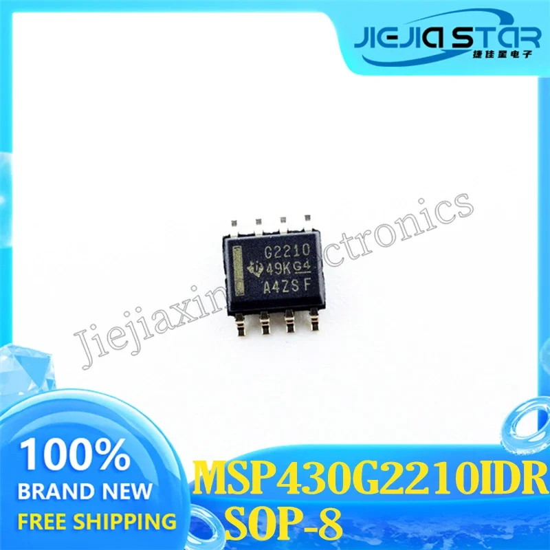 MSP430G2210IDR MSP430G2210 Part Logo G2210 Microprocessor Chip SOP-8 100% Brand New and Original ICs