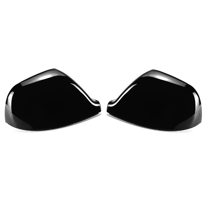 

NEW-Gloss Black Side Mirror Protection Caps 2PC Set For VW Transporter T5 T5.1 T6 2016-2019, Part No. 7E1857527F, 7E1857528F