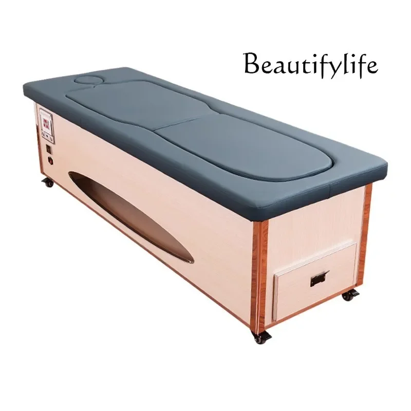 

Full Body Moxa Steaming Bed Automatic Intelligent Smoke-Free Moxibustion Beauty Salon Massage Dedicated Physiotherapy Bed