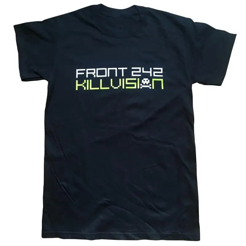 FRONT 242 KILLVISION T-SHIRT Industrial, EBM, Headhunter, Wax Trax, RevCo, FLA