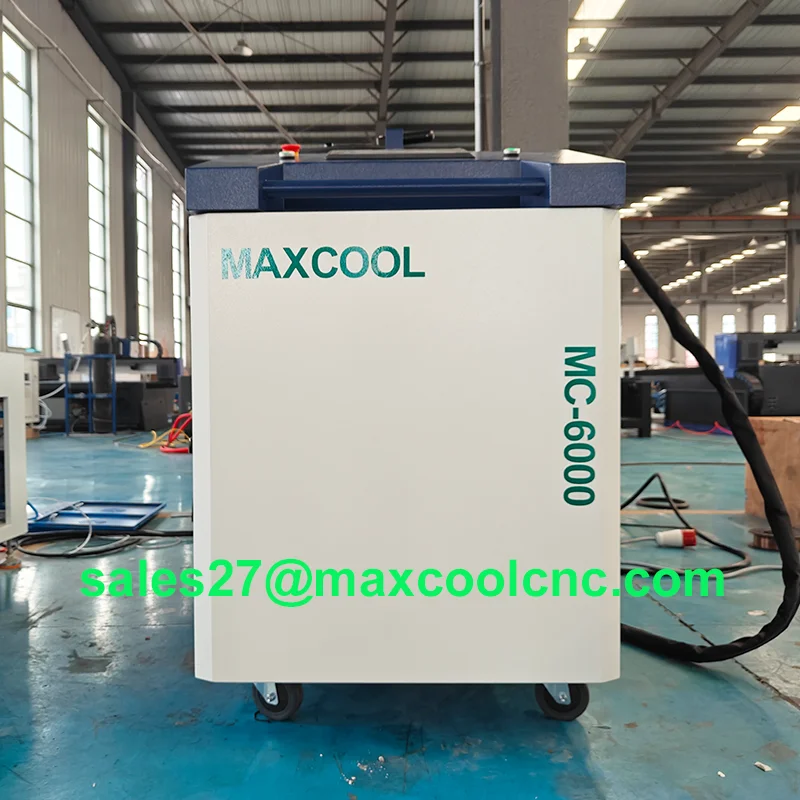 Car Paint Removing Engine Parts Rust Cleaning Lazer Machine 6000w 6kw Raycus Max Continuous Laser Cleaner for Metal