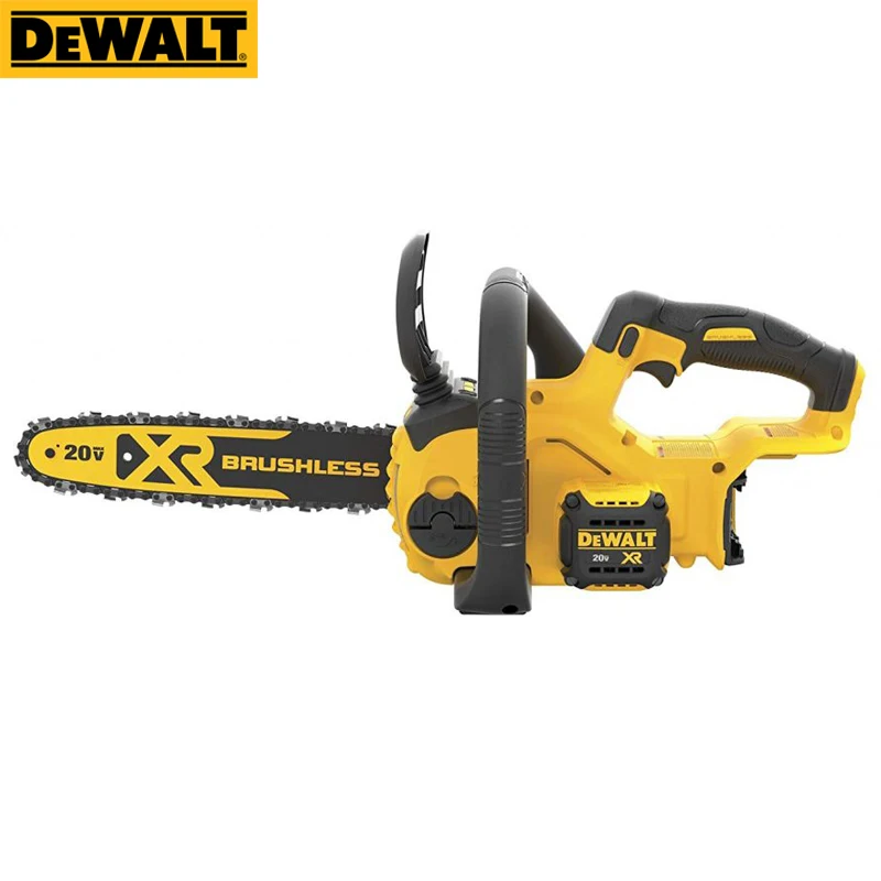 DEWALT DCM565 20V Cordless XR Brushless Chain Saw 30 cm 12\'\' Garden Wood Cutter Rechargeable Engraving Saw 2200W