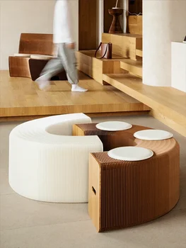 נעל נייר שיבה שרפרף, ספסל פשוט טלסקופי, ספסל פשוט מתקפל, יצירתי רב תכליתיים