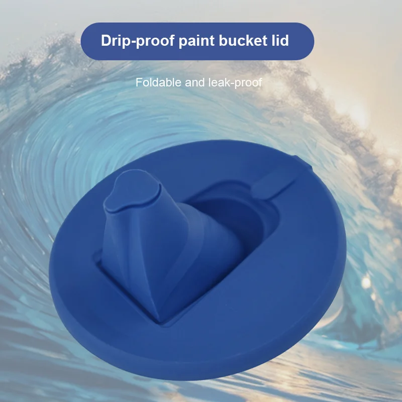 

Многоцелевая складная крышка банки с краской — герметичная и многоразовая, идеально подходит для домашних проектов DIY