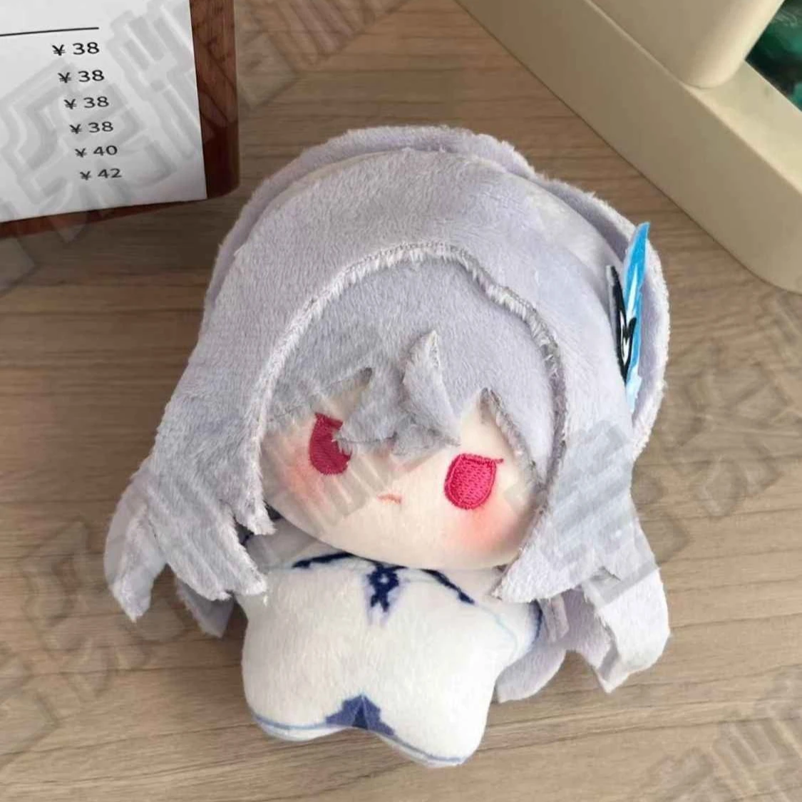 

10cm Skirk Genshin Impact Anime Print Plush Doll Body Mini Figures Pendant Keychain Toy Game Christmas Gifts