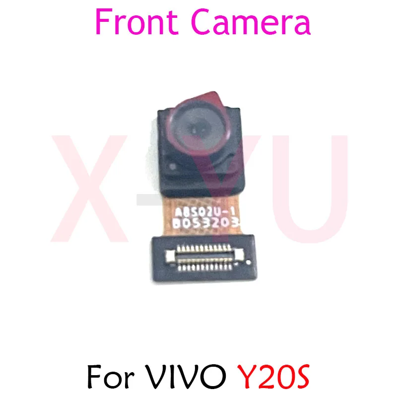 For VIVO Y19 Y20 Y21 Y12S Y20S Y21S Y30 Rear Back Big Front Camera Module Flex Cable Repair Parts