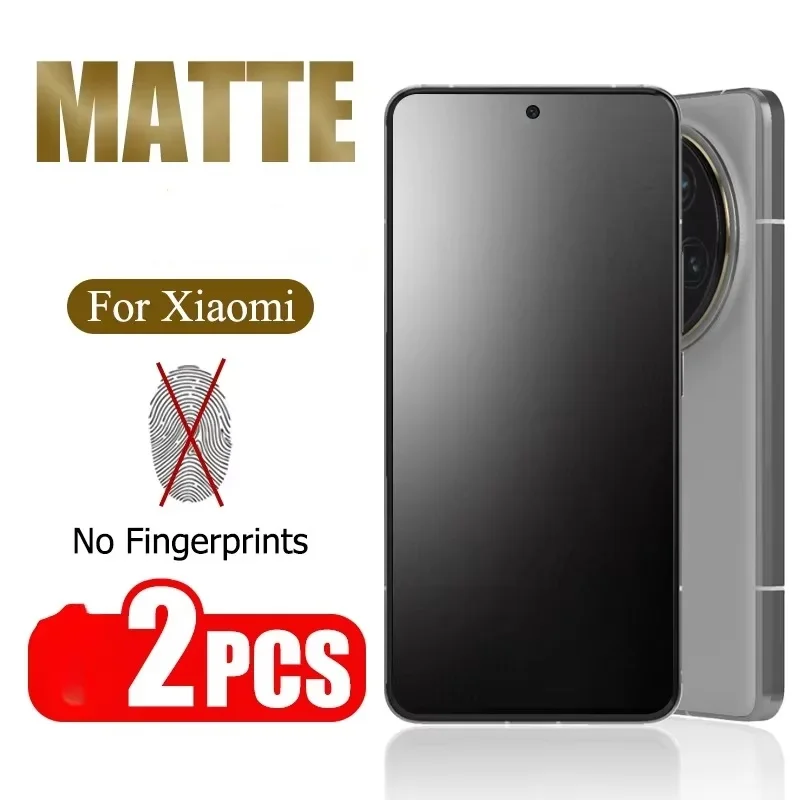 

2-1Pcs Matte Screen Protector for Redmi Note 13 12 11 10 Pro 12S 11S 8T Hydrogel Film For Redmi 13C 12C 10A 9A Anti-Fingerprint