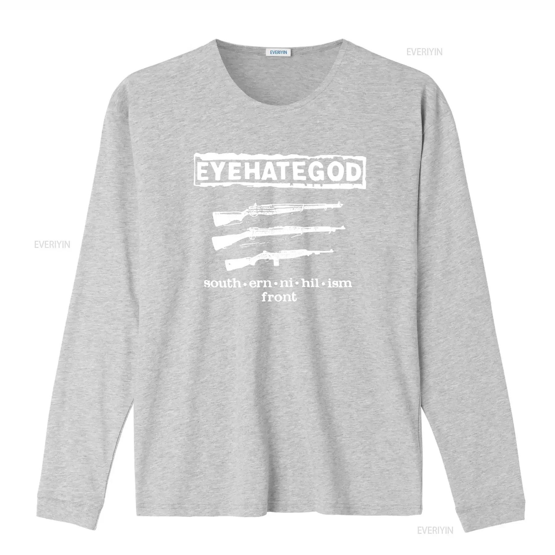 Vintage Eyehategod T Shirt 2009 Tour Black All Sizes Guns Print  vintage Washed Soft homme Stretched Unisex Casual streetwear view 4