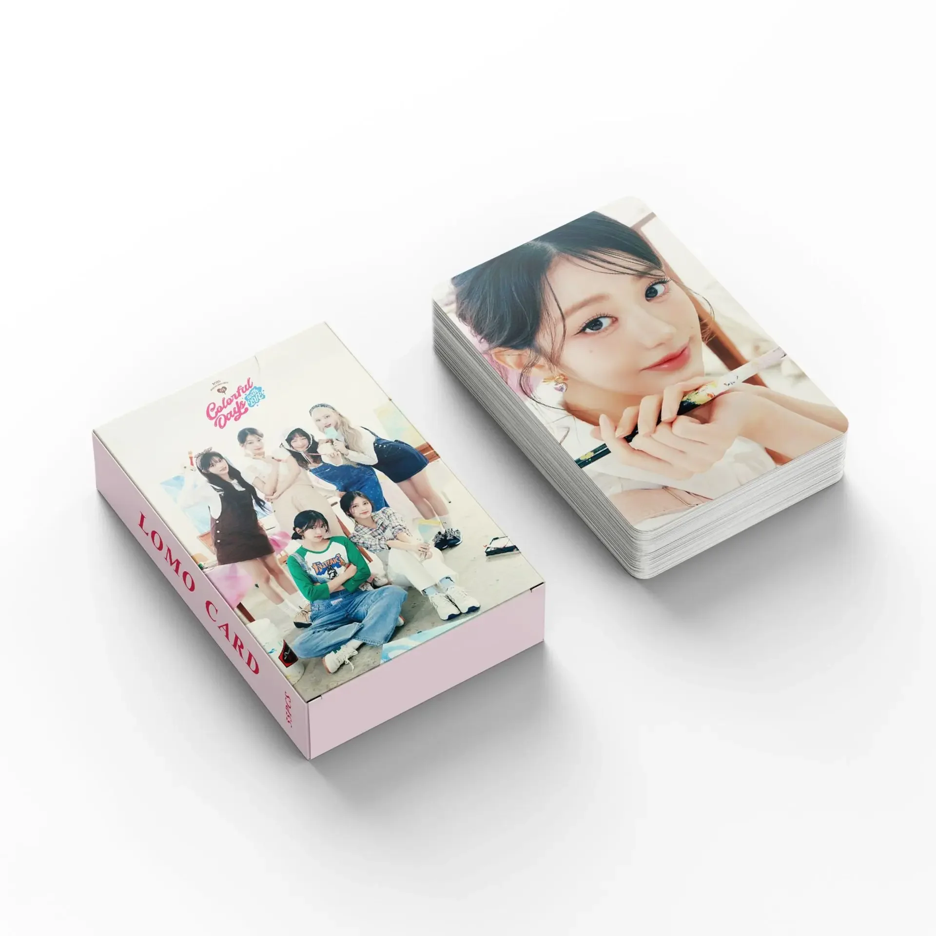 55Pcs/Set Kpop New Ablum 2025 Season's Greetings Lomo Card YUJIN WONGYONG LIZ HD Photo Print Pictures Photocard For Fans Gifts