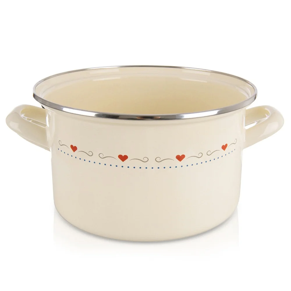 TONCA emaille pot crème 20cm, 3L