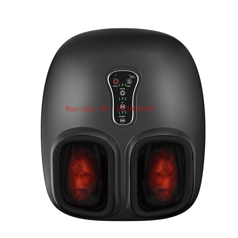 Complete Set of Airbag Heated Foot Massager, Household Foot Acupressure Kneading and Vibrating Massager