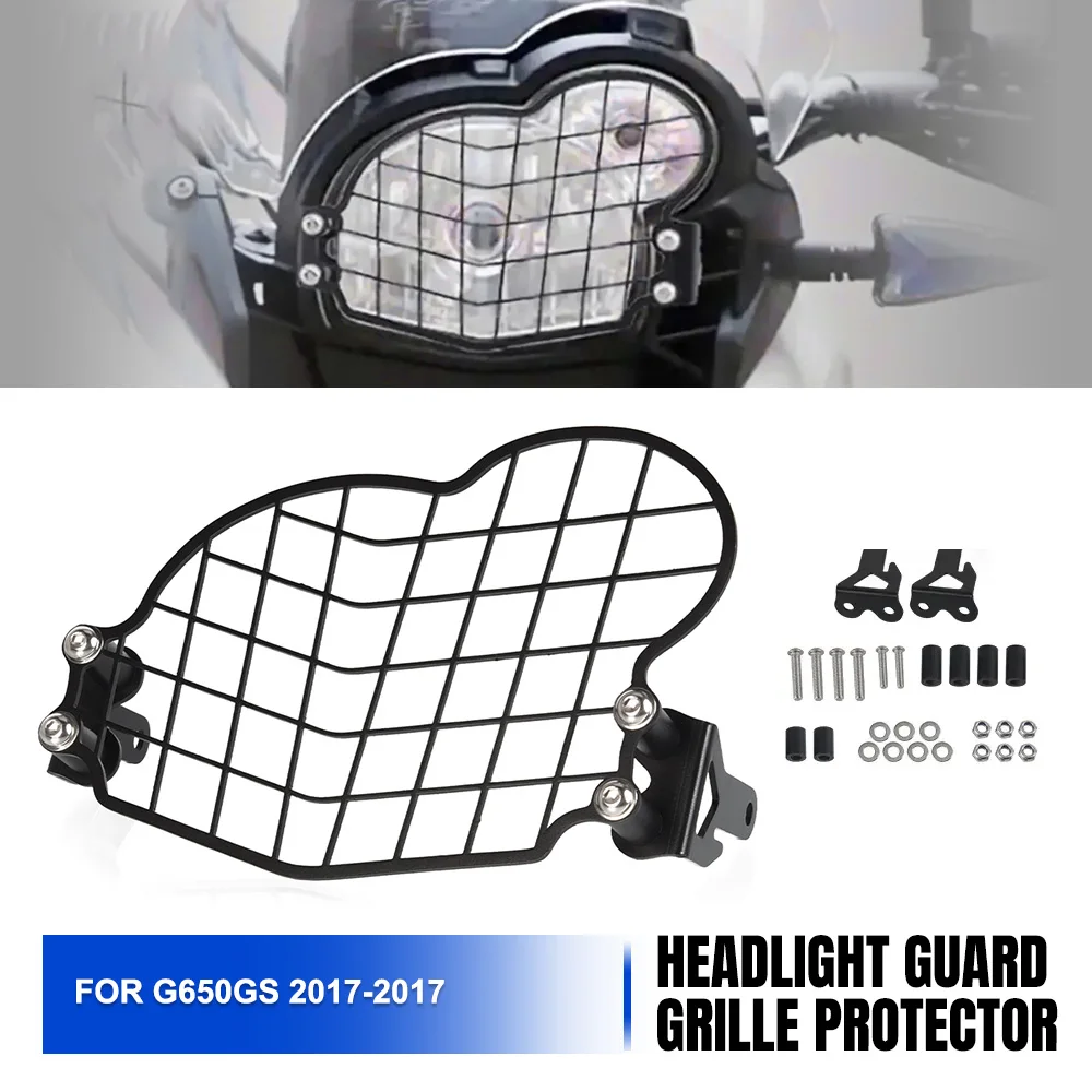 

Headlight Guard Head Lamp Protection Cover Grille For BMW G650GS G650 GS Sertao R13 2011-2017 G650X K15 Headlamp Cover Protector