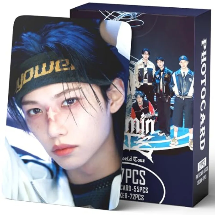 

DominATE World Tour Photocards 127 PCS KPOP Hollow Photocard Set Merch Boys and Girls Gift Set 55PCS Photocard and 72PCS Sticke