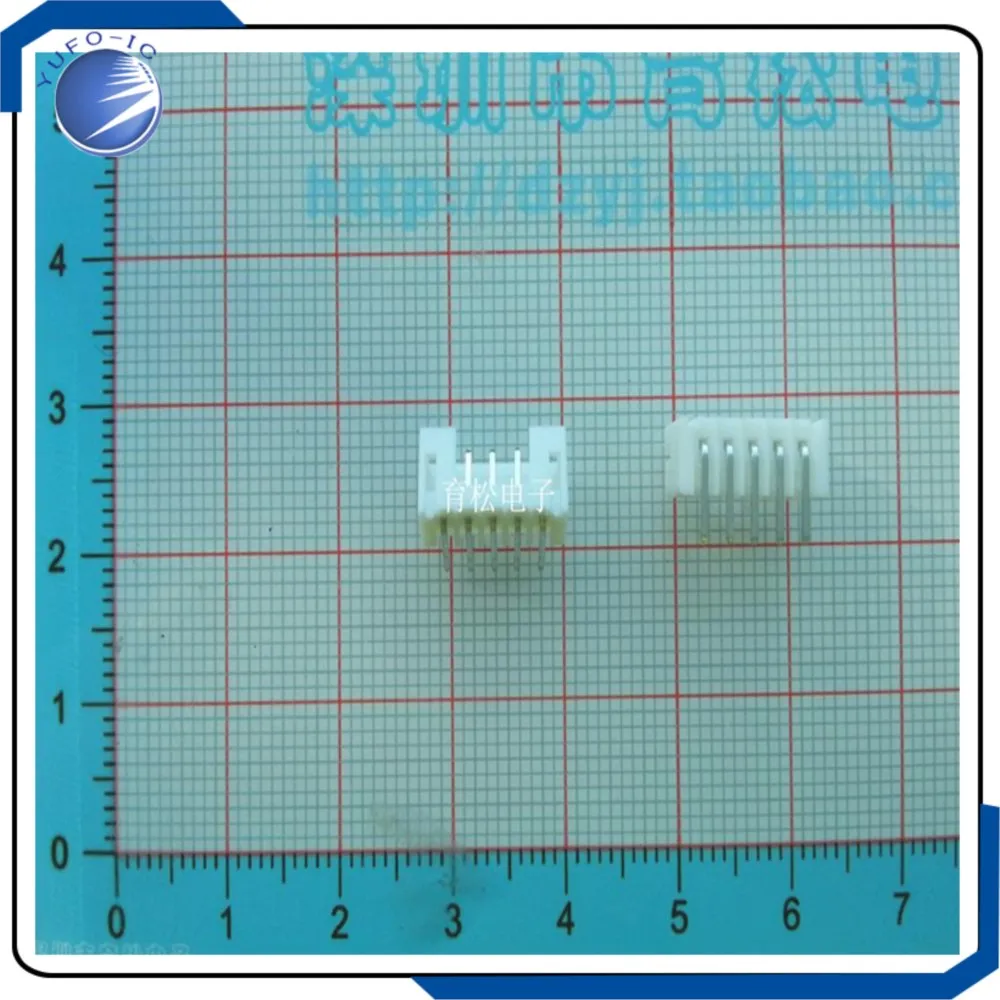 10PCS/LOT 5PIN XH2.54 The Right Angle Pin plug type connector socket XH2.54-5P spacing 2.54MM Terminal