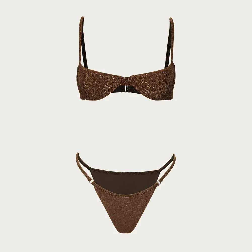 Push Up Bikini 2024 Costume da bagno donna sexy Costumi da bagno femminili Micro Bikini Set Costume da bagno Beachwear Patchwork Biquini brasiliano