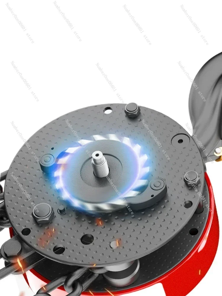 Hand hoist 2 tons 1/3/5/t household lifting small iron hoist crane manual hand hoist round