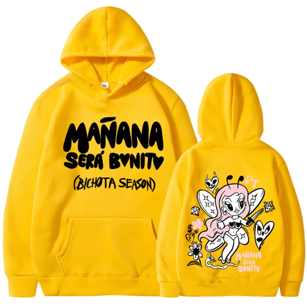 Manana Sera Bonito Hoodie Karol G Manana Sera Bonito Hoodie Tomorrow Will Be Nice Graphic T Shirts Unisex Bichota Sweatshirt