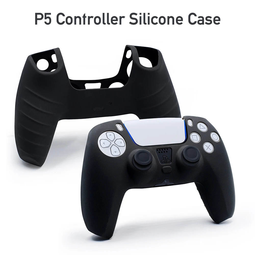 Custodia protettiva in Silicone morbido per Playstation 5 PS5 Controller Skin per Sony PS5 Gamepad Joystick Shell accessori per giochi