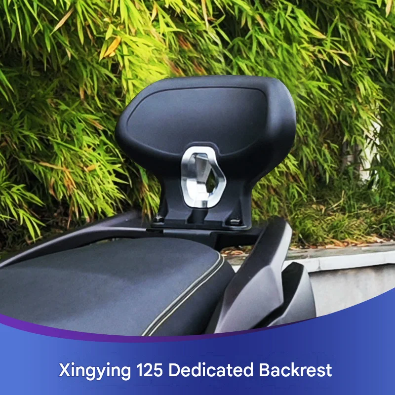 For Yamaha Avenue 125 has its backrest and lumbar support installed without any damage after modification.