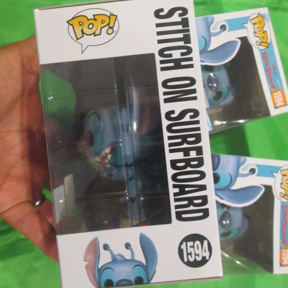 Stitch on Surfboard 1594 FUNKO POP 2025 Summer Convention Figure Disney Lilo & Stitch Collectible Limited Edition Toy Gift - Image 3
