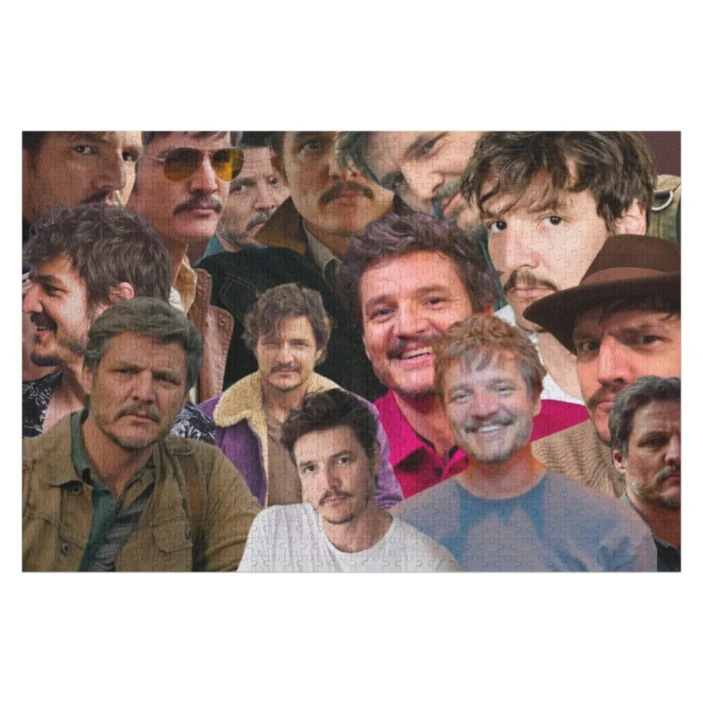 

Pedro pascal Jigsaw Puzzle Custom Custom Gifts Puzzle
