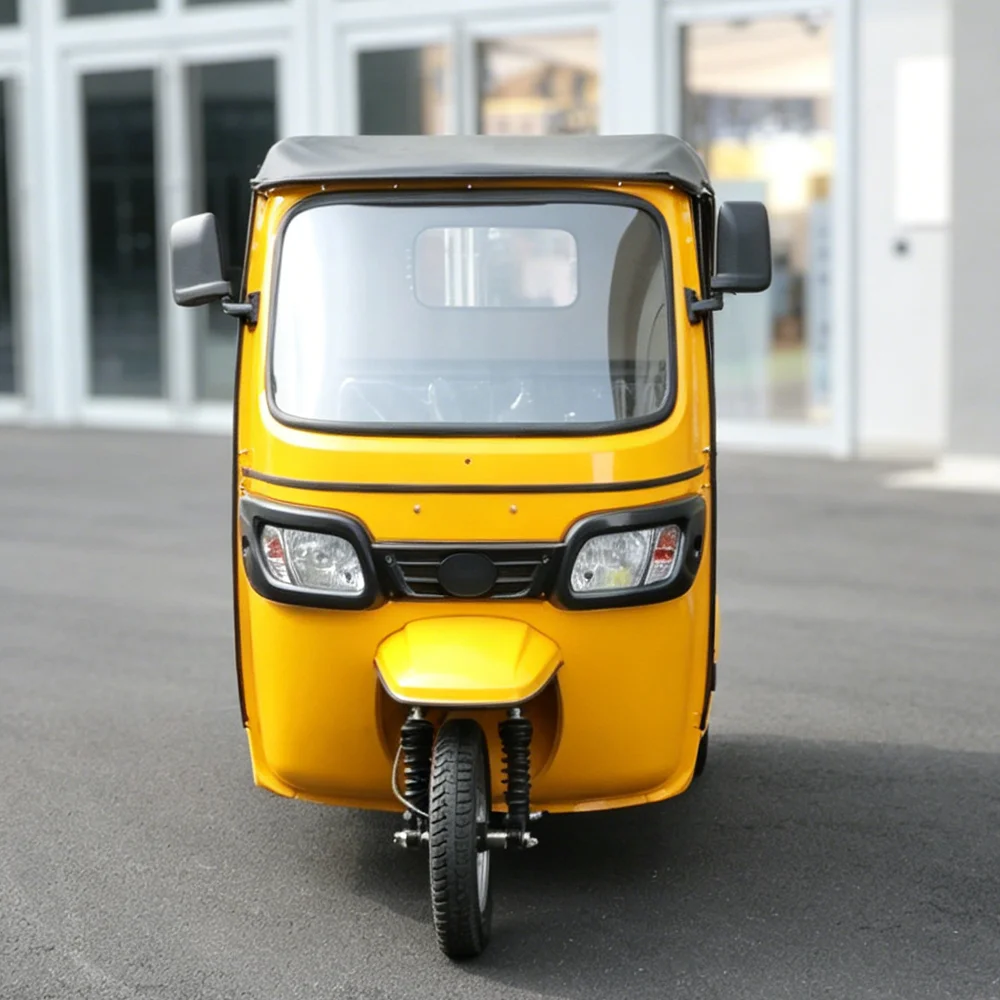 High Quality Electric Tuk Tuk Powerful 3000W Motor 4 Passenger Electric Tricycles Taxi Rickshaw With Canopy