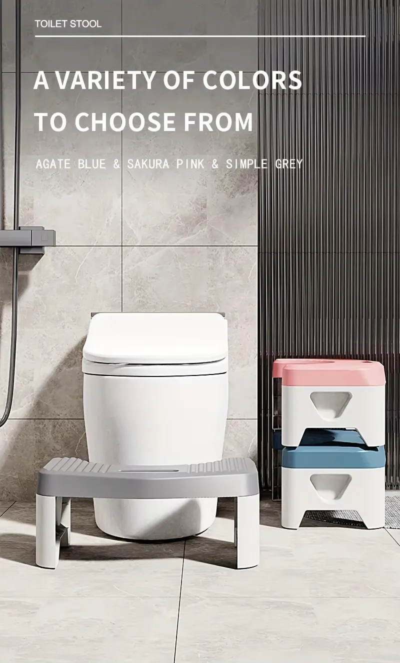 Verstellbarer Toilettenhocker für bequeme Unterstützung im Badezimmer, ideal für Erwachsene, Kinder und Schwangere – Detail 5