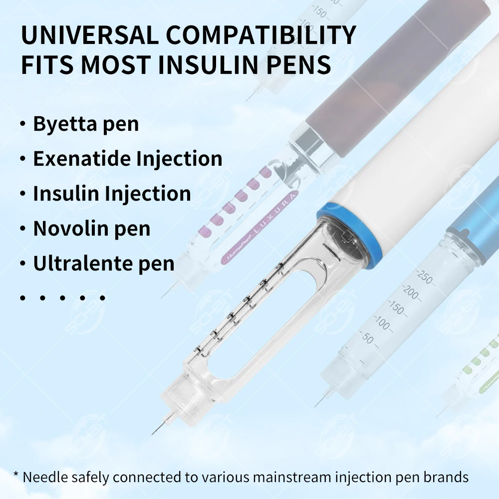 BD Micro-Fine Ultra-Thin Disposable Injection Pen Needles - 4mm & 5mm Sizes  Virtually Painless  Universal Fit for Insulin Pens