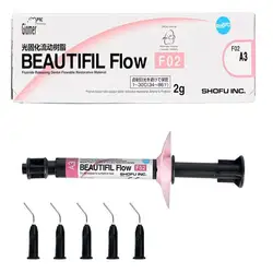 Dental Fluid Resin Japan Matsukaze/SHOFU Fluid Light Curing Material F00  F02  F03  F10 Nano Fluid Resin