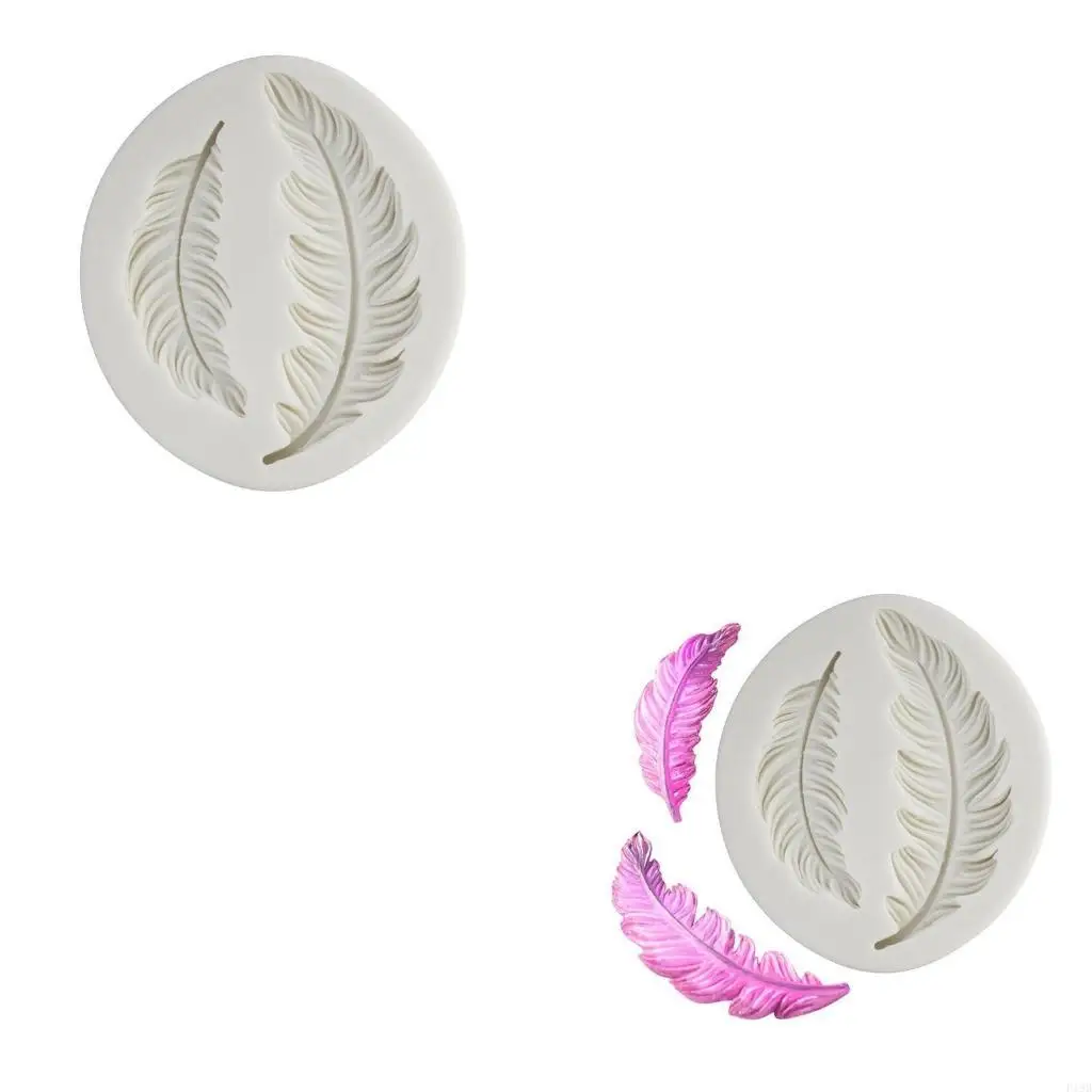 F19B Silicone Chocolate Texture Fondant Cake Decor Biscuits Mold for Decor