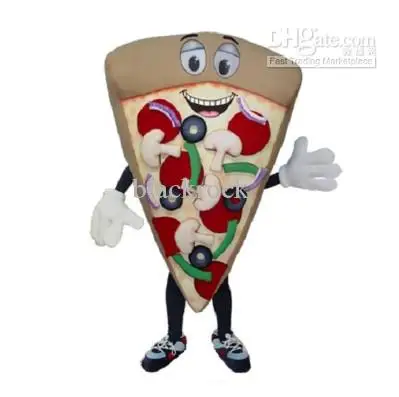 

Новый костюм талисмана для взрослых, горячая распродажа, милая пицца, необычный костюм талисмана с героями мультфильмов, плюшевое рождественское нарядное платье, костюм талисмана на Хэллоуин