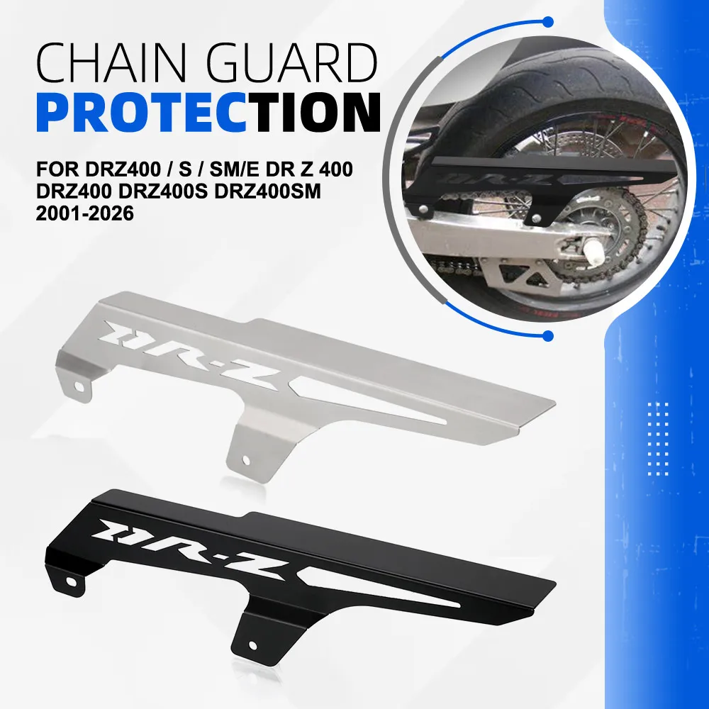 

For Suzuki DRZ400 / S / SM/E DR Z 400 DRZ400 DRZ400S DRZ400SM 2001-2026 Motorcycle Accessories Chain Belt Guard Cover Protector
