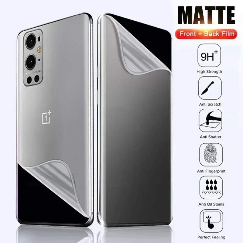 3Pcs Matte Soft Hydrogel Film For Oneplus 6T 7 7T 8 8T 9 10R 10T 10 11 11R 12 12R Ace 2 Pro Screen Protector Anti Fingerprint