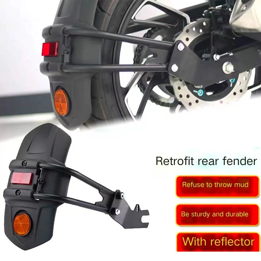 For ZONTES GK350 350GK The rear mudguard motorcycle rear wheel is equipped with a rear mudguard