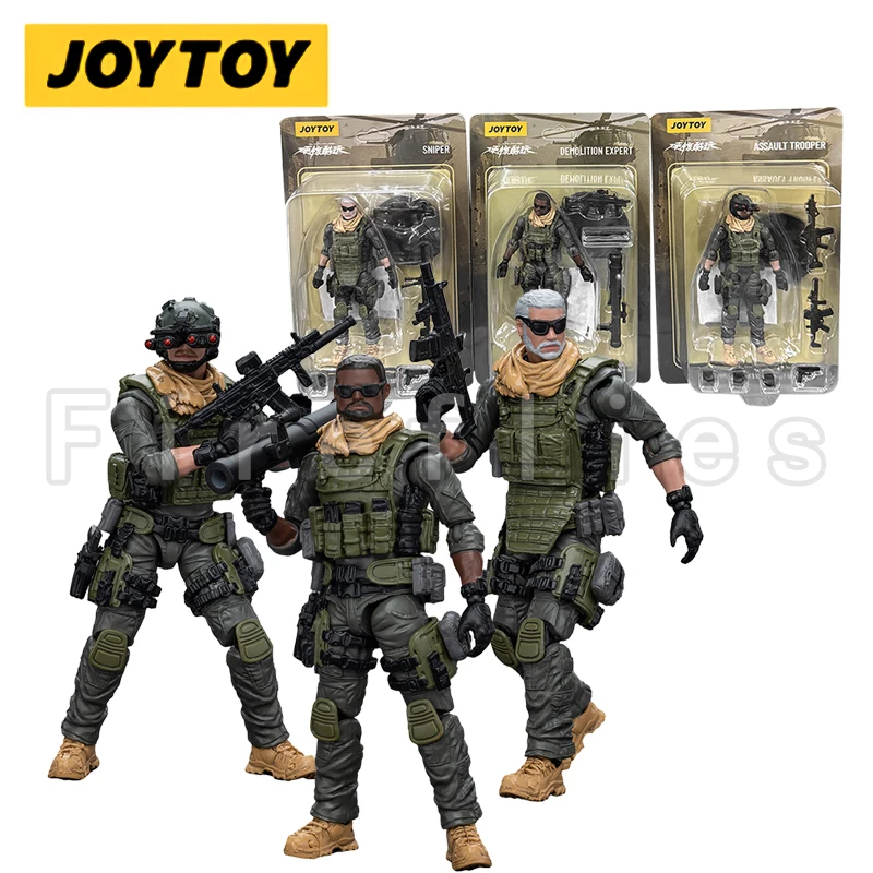 1/18 JOYTOY Action Figure Nato Defense Forces 13Th Assault Squad อะนิเมะคอลเลกชันของเล่นจัดส่งฟรี