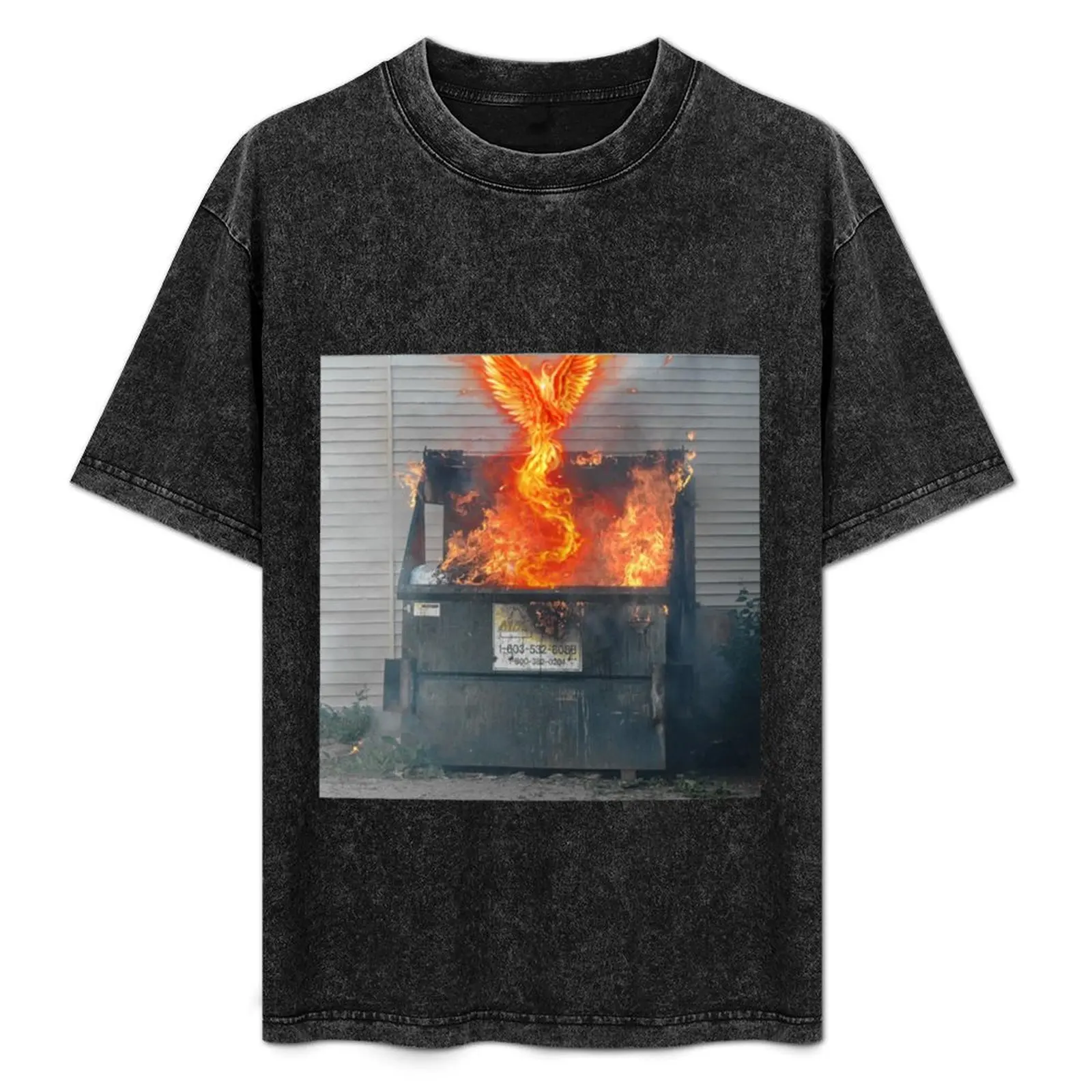 

Phoenix Dumpster Fire T-Shirt g man t shirts for men t shirts for man cotton soft T-Shirt