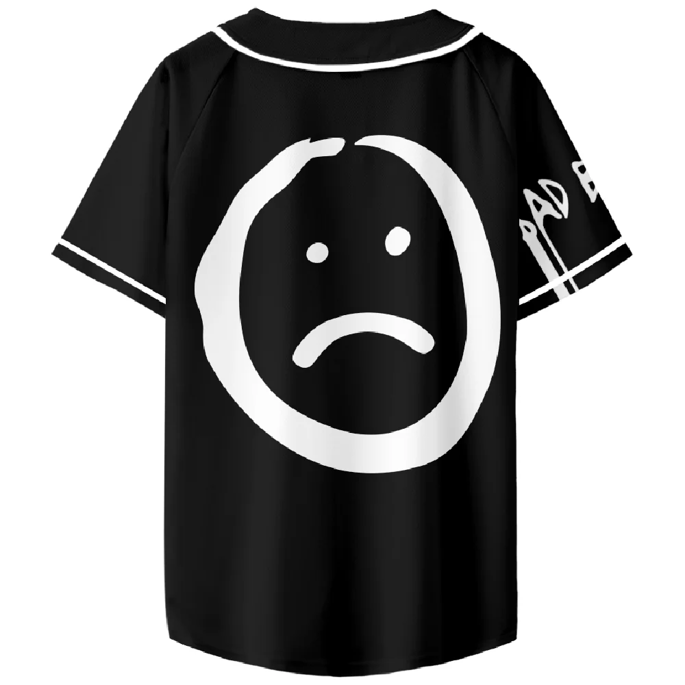 Junior H Merch $AD Boyz Tour Baseball Short Sleeve Baseball Jersey Number Outfit Men/Woman Short Sleeve Casual Top