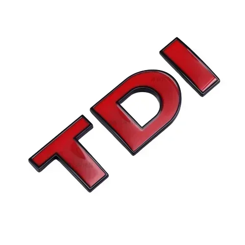 Insignia ABS, emblema lateral para carrocería de coche, pegatina para maletero trasero para VW TDI, Logo Golf Passat Jetta Touareg Tiguan Polo Bora Beetle Vento Sharan