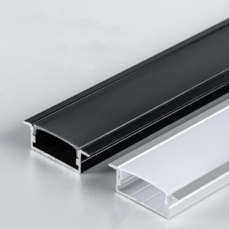 

Recessed LED Aluminum Profile Living Room Background Hallway Decor Linear Light Surface Mounte Diffuser Channel Cabinet Lamp