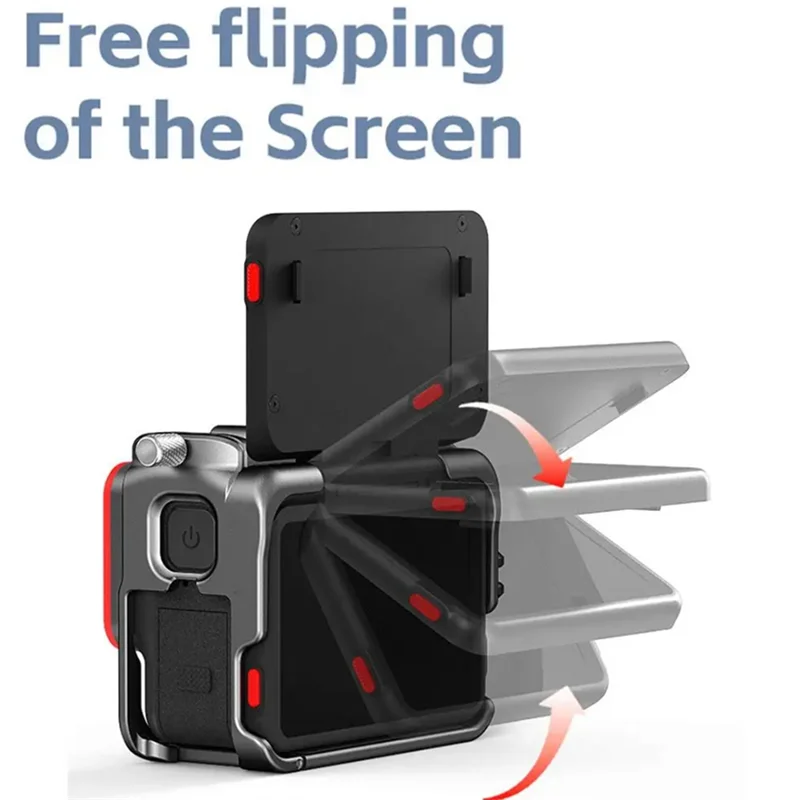 Classy-Action Camera Protective Case Frame Cage And Quick Release Case Mount Adapter For Insta360 Ace / Insta360 Ace Pro