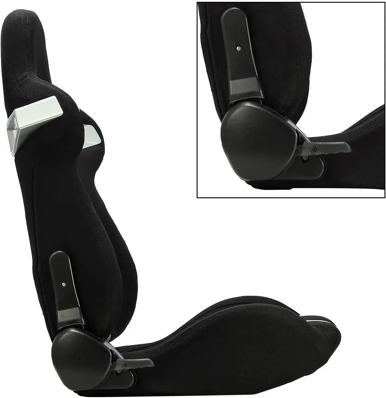 JBR1069 Universal Fabric Adjustable Sport Simulator Manufacture Wholesale Memory Foam Sim Racing Seat