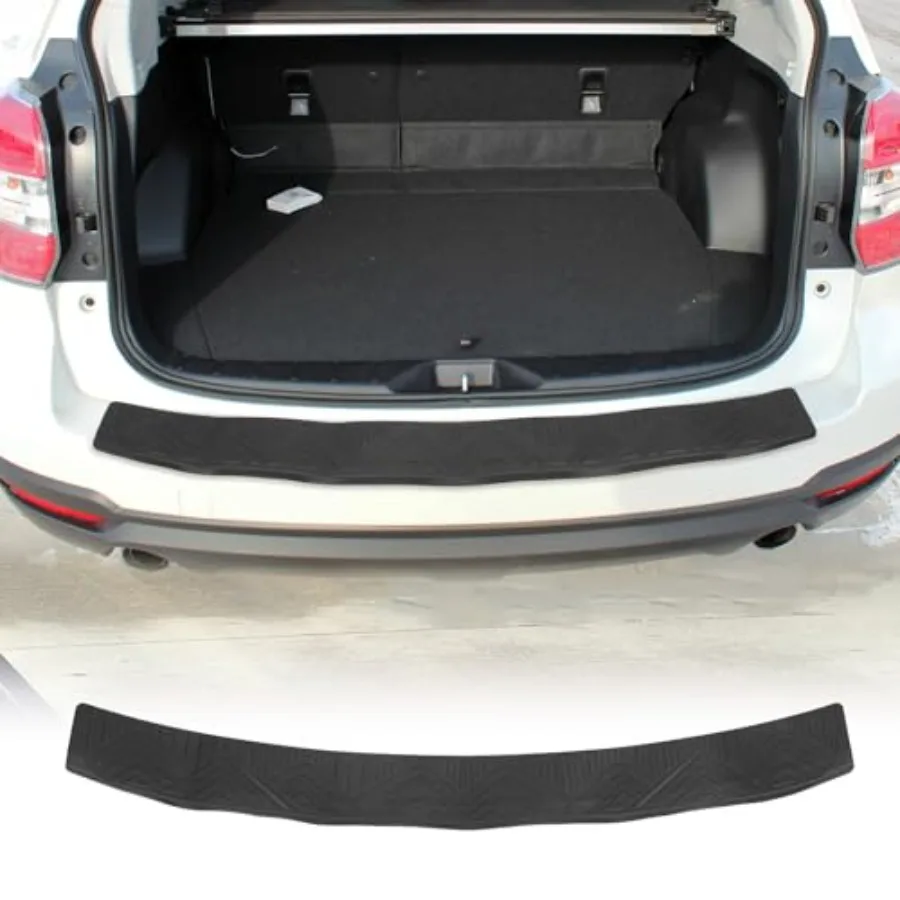 

Rear Bumper Cover Protector Guard Compatible with Subaru Forester 2013-2018, Trunk Door Protector Trim Cover, Anti-Scratch Tail