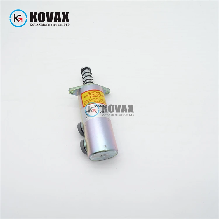 Accessory 6N-9988 12V Flameout Solenoid Valve 6N9988 3208 3412 Hook Machine