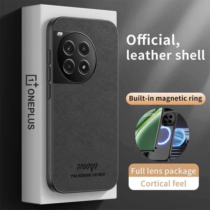 Funda Cuero OnePlus Ace 3 – Soporte Magnético Coche Antigolpes - imagen 2