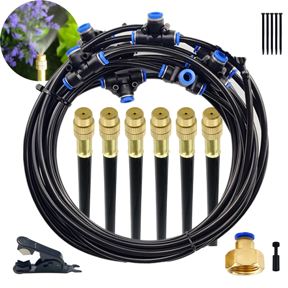 

Flow-Regulating 10-12mm Pipe Bending Nozzle Kit - Optimize Your Garden and Patio Irrigation DIY 5-20 Meters