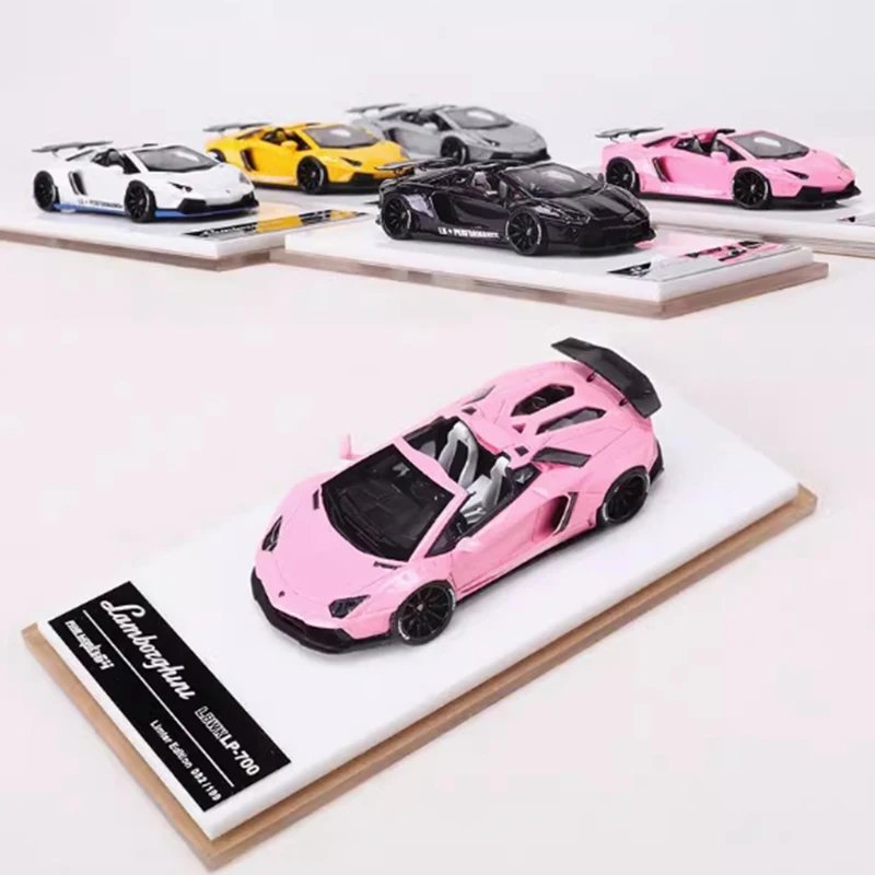 Fine works 1:64 LP700 Aventador Resin Sports Car Model Classic Adult Souvenir Gift Collection On Static Display