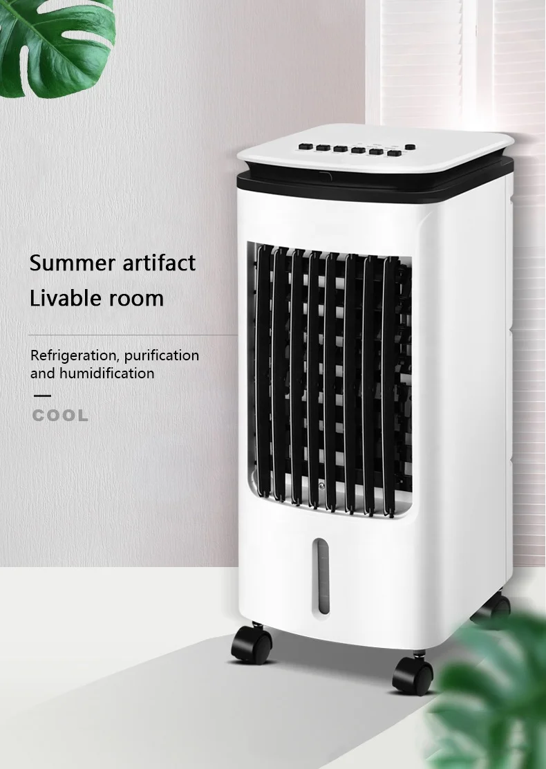 Factory Direct 2026 Top Mobile raffreddato ad acqua Piccolo ventilatore dell'aria condizionata Refrigerazione Umidificazione