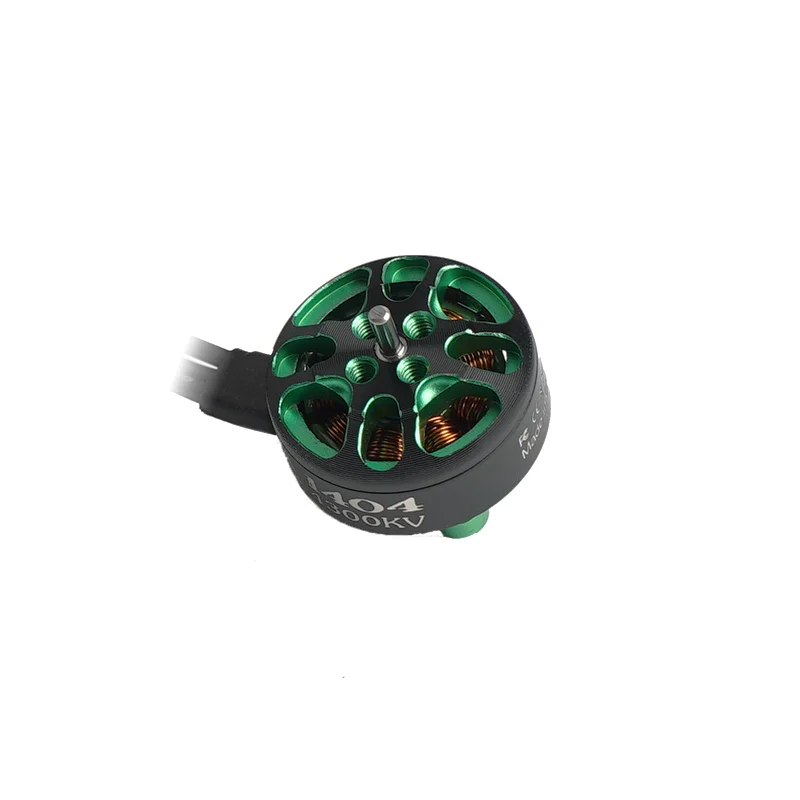 Single / 4‑Pack FLASH HOBBY A1404 4300KV Motor, 9N12P Structure for Small Size Racing Quad